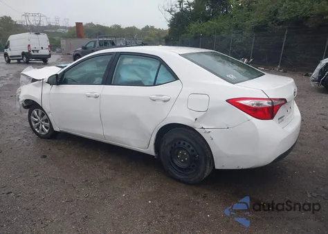 2016 Toyota Corolla Le from USA, damaged, VIN 2T1BURHE7GC667682